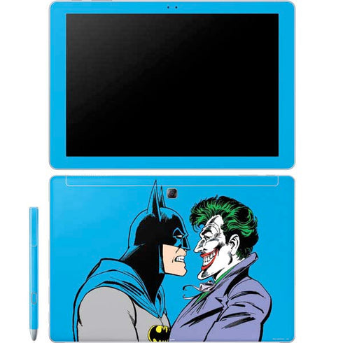 DC Comics The Joker vs Batman Vintage art Galaxy Book 12in Skin